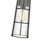 Z-Lite Helix 1 Light Outdoor Wall Sconce, Black And Clear Seedy 591B-BK - alternate 2